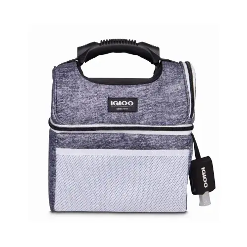 Playmate Gripper 9 Soft-Sided Cooler, 2 Cooler Compartments, Hand Sanitizer Holder, Gray, 9 Can Capacity Playmate Gripper 9 Soft-Sided Cooler, 2 Cooler Compartments, Hand Sanitizer Holder, Gray, 9 Can Capacity