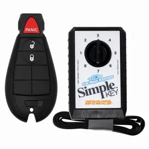 Car Keys Express CDFO-E3Z0SK Simple Key Programmer & Car Fob for Select Chrysler, Dodge, & Jeep