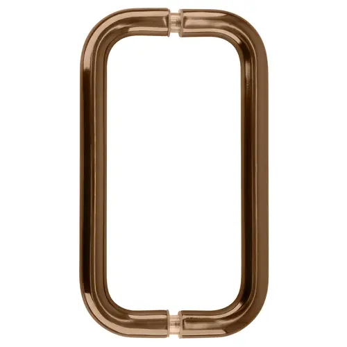 Antique Bronze 8" Back-to-Back Solid 3/4" Diameter Pull Handles Without Metal Washers Antique Bronze 8" Back-to-Back Solid 3/4" Diameter Pull Handles Without Metal Washers