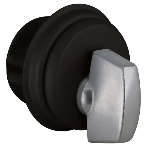 Dark Bronze Mortise With Aluminum Thumbturn Cylinder Dark Bronze Mortise With Aluminum Thumbturn Cylinder