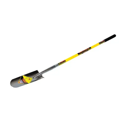 S700 Drain Spade, 6 in W Blade, 14 ga Gauge, Steel Blade, Fiberglass Handle, 48 in L Handle Yellow S700 Drain Spade, 6 in W Blade, 14 ga Gauge, Steel Blade, Fiberglass Handle, 48 in L Handle Yellow