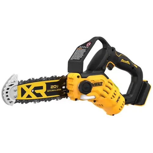 Pruning Chainsaw, Tool Only, 20 V, Lithium-Ion, 8 in L Bar