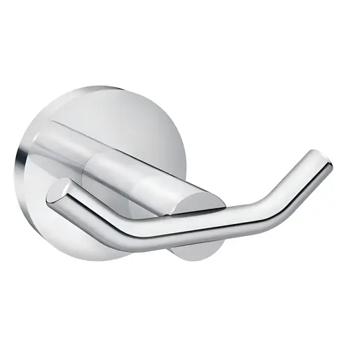 Robe Hook Arlys 2-7/8" W X 3" L Chrome Silver Chrome Robe Hook Arlys 2-7/8" W X 3" L Chrome Silver Chrome