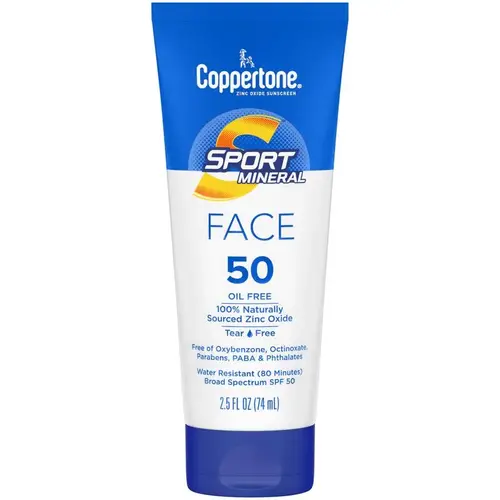 Sunscreen Lotion Sport Mineral Face 2.5 oz