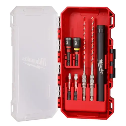 SHOCKWAVE Impact Duty Drill Bit Screw Install Kit, 7-Piece SHOCKWAVE Impact Duty Drill Bit Screw Install Kit, 7-Piece