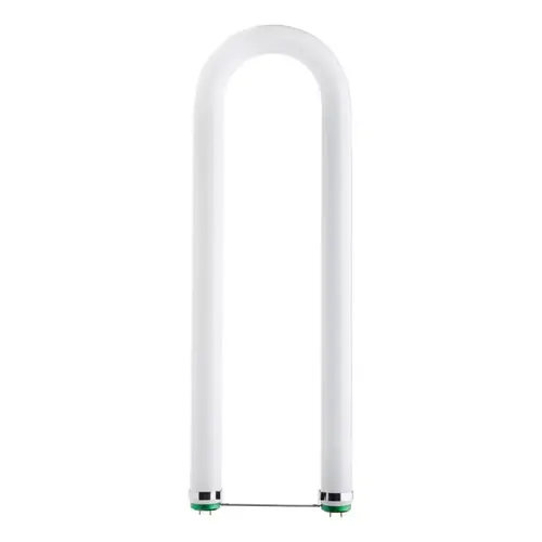 Fluorescent Tube Light Bulb 40 W T12 1.5" D X 22.44" L Cool White U-Bend 4100 K Frosted Fluorescent Tube Light Bulb 40 W T12 1.5" D X 22.44" L Cool White U-Bend 4100 K Frosted