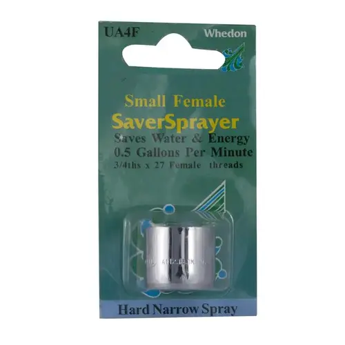Faucet Aerator SaverSprayer Female Thread 3/4"-27F Chrome Chrome