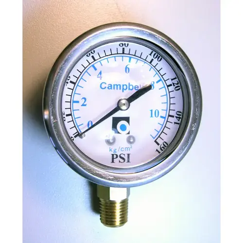 Liquid Filled Pressure Guage 1/4" Liquid Filled Pressure Guage 1/4"