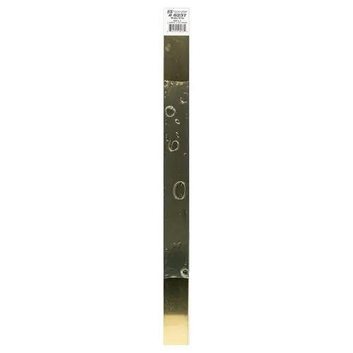 Metal Strip 0.03" X 1" W X 12" L Galvanized Brass Plain Galvanized Metal Strip 0.03" X 1" W X 12" L Galvanized Brass Plain Galvanized
