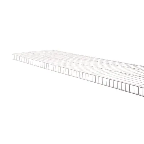 Linen Shelf 8' L X 16" W Steel White - pack of 3 Linen Shelf 8' L X 16" W Steel White - pack of 3