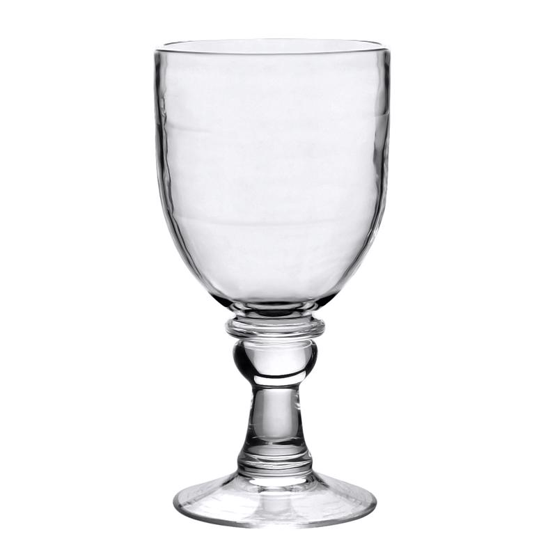 TarHong PSLGB184GOCL Goblet Clear Plastic Salud Clear