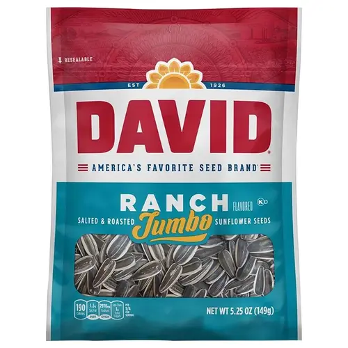 Sunflower Seeds Jumbo Ranch 5.25 oz Bagged