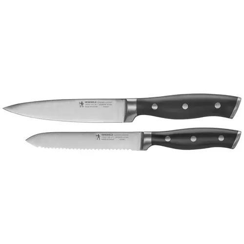 Knife Set Stainless Steel Utility 2 pc Satin