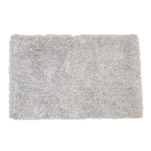 Bath Rug Intermix 32" L X 20" W White Cotton/Polyester White - pack of 3
