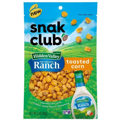Toasted Corn Hidden Valley Ranch 3 oz Bagged - pack of 6 Toasted Corn Hidden Valley Ranch 3 oz Bagged - pack of 6