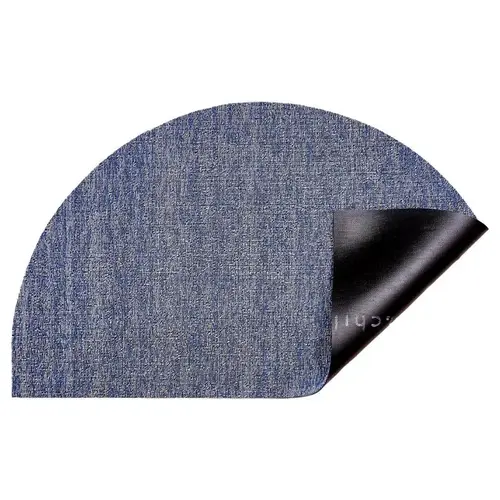 Door Mat 36" L X 21" W Blue Welcome Polyester/Vinyl Blue Door Mat 36" L X 21" W Blue Welcome Polyester/Vinyl Blue