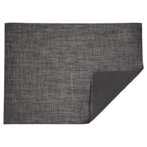 Floor Mat 36" L X 23" W Black/Gray Basketweave Woven Fiber Black/Gray Floor Mat 36" L X 23" W Black/Gray Basketweave Woven Fiber Black/Gray
