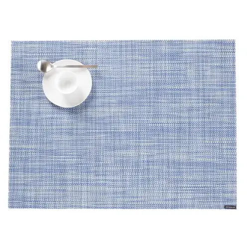 Placemats Chambray Vinyl 19" L X 14" W Chambray Placemats Chambray Vinyl 19" L X 14" W Chambray