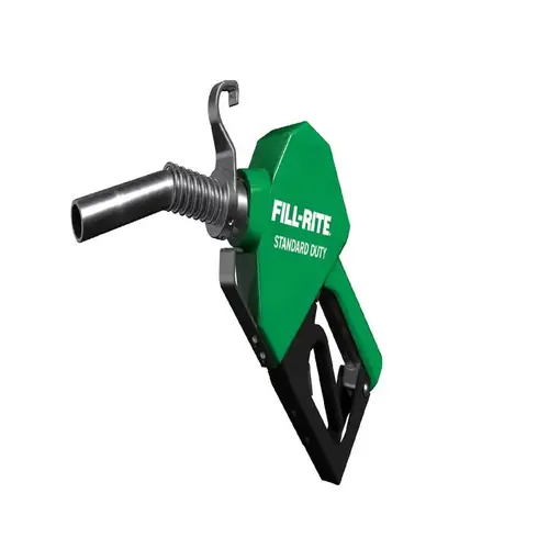 Automatic Fuel Nozzle, for Gas, Diesel & Kerosene, Green, 3/4 In. Automatic Fuel Nozzle, for Gas, Diesel & Kerosene, Green, 3/4 In.