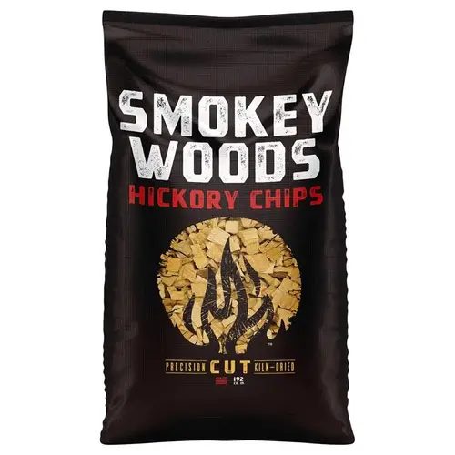 Wood Smoking Chips All Natural Hickory 192 cu in Wood Smoking Chips All Natural Hickory 192 cu in