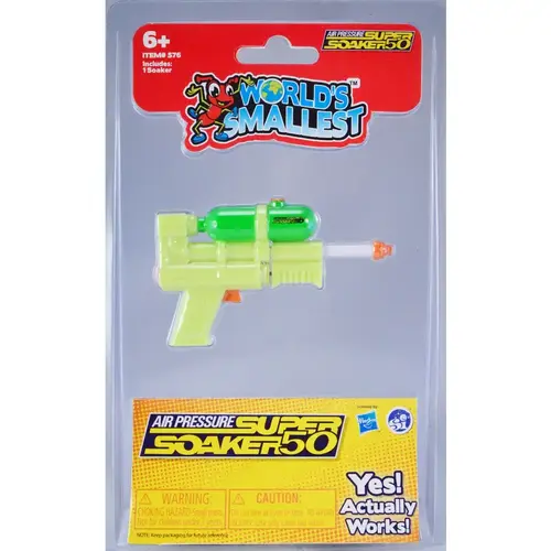 Super Soaker Worlds Smallest Plastic 1 pc