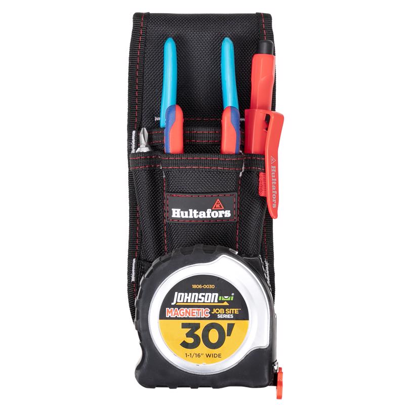 CLC HT5173 Tool Organizer Hultafors Work Gear Heavy Duty Black/Red Black/Red