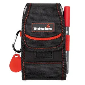 CLC HT5114 Smartphone/Tool Holder Hultafors Work Gear Polyester Black/Red Black/Red