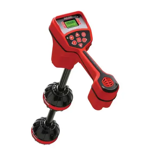15 Ft. Measurement Depth, Audible and Visual Utility Line Locator Red 15 Ft. Measurement Depth, Audible and Visual Utility Line Locator Red