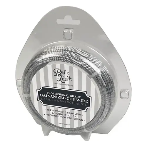 String Light Hanging Kit Holiday Bright Lights Patio Hardware Clear 0 ft. 1 lights