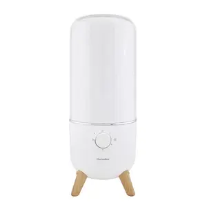 HoMedics UHE-CMTF47-WT Cool Mist Ultrasonic Humidifier 0.97 gal 400 sq ft White