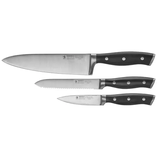 Knife Set Stainless Steel Chef's 3 pc Satin Knife Set Stainless Steel Chef's 3 pc Satin