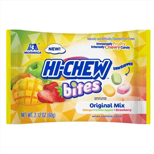 Chewy Candy Original Mix Green Apple/Mango/Strawberry 2.12 oz