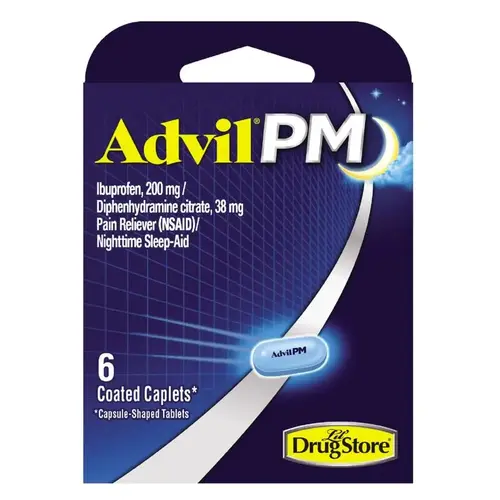 Pain Reliever/Nightime Sleep Aid PM 6 ct Pain Reliever/Nightime Sleep Aid PM 6 ct