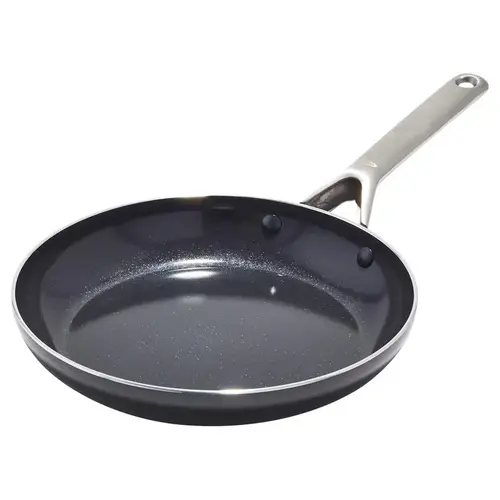 Fry Pan Agility Ceramic Coated Aluminum 10" Black Black Fry Pan Agility Ceramic Coated Aluminum 10" Black Black