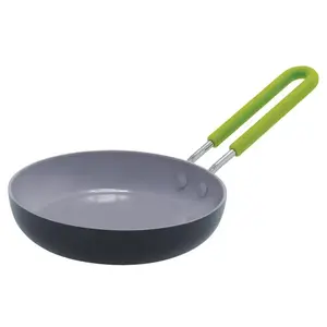 GreenPan CW001359-017 Mini Fry Pan Aluminum 5" Black Black