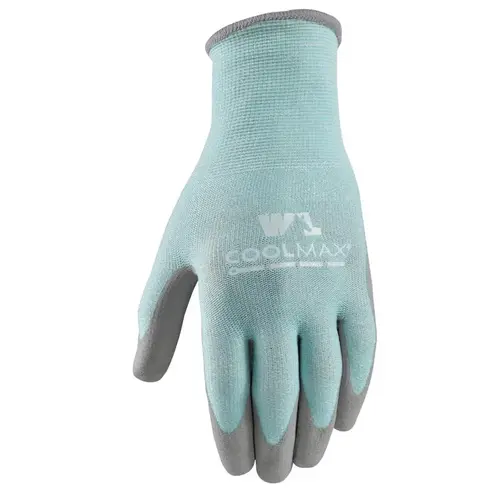 Cool Max Women's Indoor/Outdoor Gardening Gloves Blue/Gray M Blue/Gray Cool Max Women's Indoor/Outdoor Gardening Gloves Blue/Gray M Blue/Gray