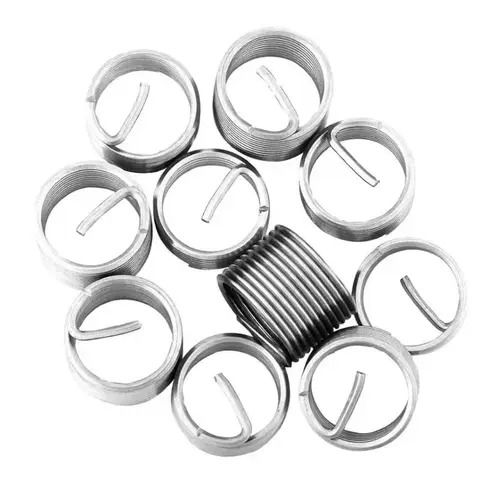 Thread Insert 7/16 - 14" Stainless Steel Non Locking Helical 7/16 - 14" Bright Thread Insert 7/16 - 14" Stainless Steel Non Locking Helical 7/16 - 14" Bright