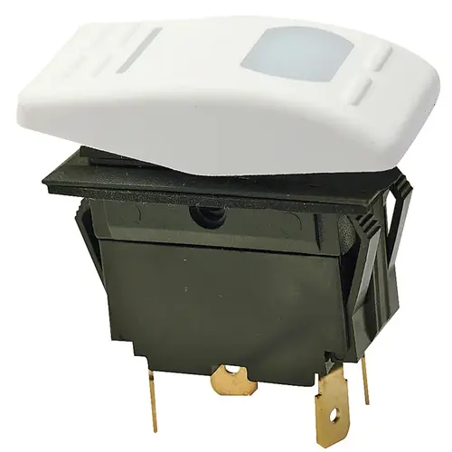 Rocker Switch Polycarbonate White Rocker Switch Polycarbonate White
