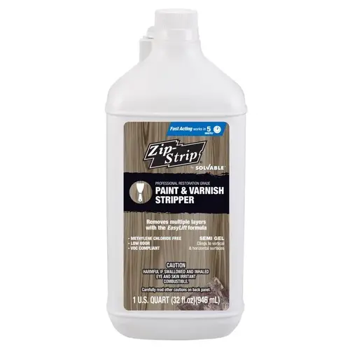 Paint and Varnish Stripper Solvable 1 qt Paint and Varnish Stripper Solvable 1 qt