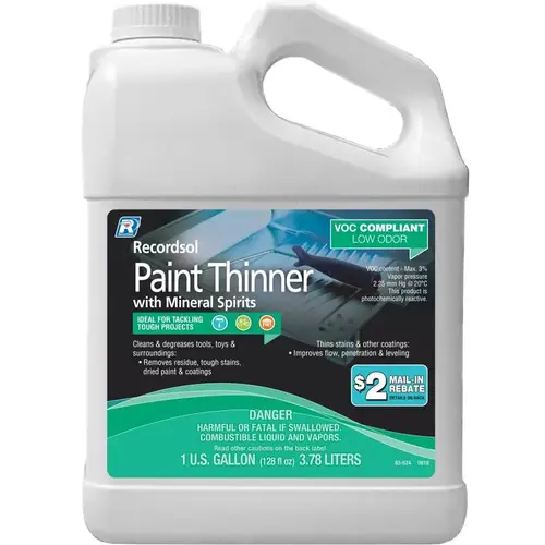 Paint Thinner Mineral Spirits 1 gal Paint Thinner Mineral Spirits 1 gal
