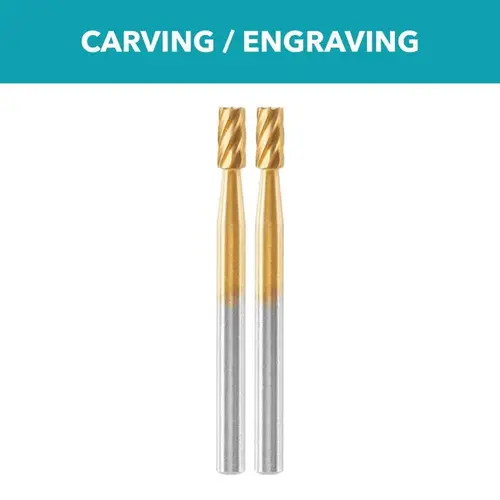 High Speed Cutter 1/8" X 1.5" L X 0.12" W High Speed Steel Cylindrical Multi-Materia High Speed Cutter 1/8" X 1.5" L X 0.12" W High Speed Steel Cylindrical Multi-Materia