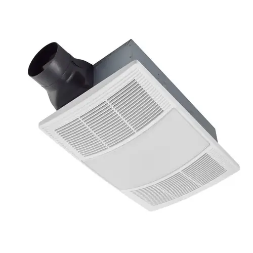 Bathroom Ventilation Fan/Heat Combination with Lights PowerHeat 110 CFM 2 Sones White Bathroom Ventilation Fan/Heat Combination with Lights PowerHeat 110 CFM 2 Sones White