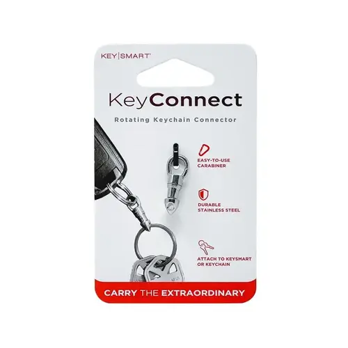 Swivel Key Ring KeyConnect Stainless Steel Silver Silver Swivel Key Ring KeyConnect Stainless Steel Silver Silver