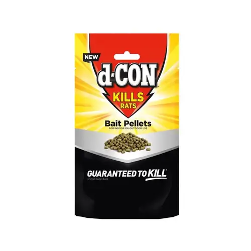 Pest Control Toxic Bitrex Pellets For Mice and Rats 8 oz Yellowish Brown
