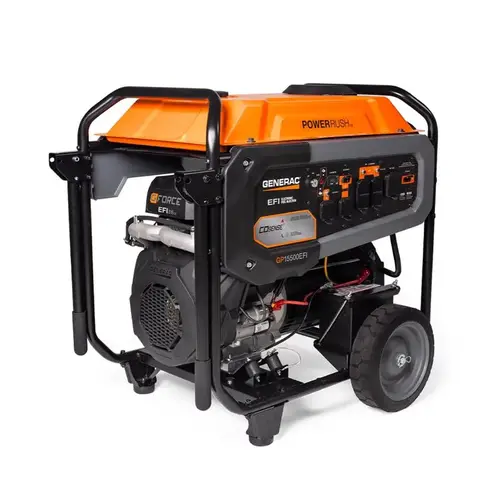 Generator GP Series 15500 W 120 V Electric Portable Kit (Battery & Charger) GP15500EFI Black/Orange Generator GP Series 15500 W 120 V Electric Portable Kit (Battery & Charger) GP15500EFI Black/Orange