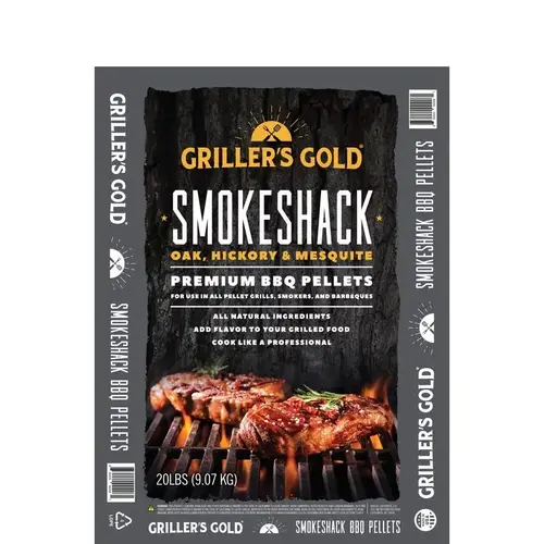 BBQ Wood Pellet All Natural Smokeshack 20 lb