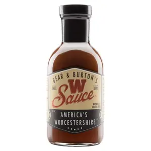 The W Sauce 051497261153 Sauce The W Bear & Burton's America's Worcestershire 12 oz