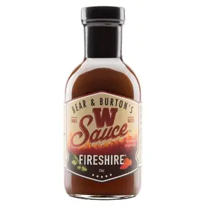 The W Sauce 0514973077424 Sauce The W Bear & Burton's Fireshire 12 oz