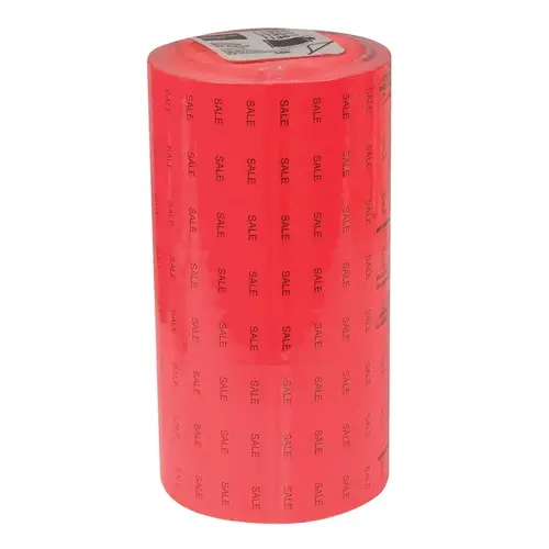 Price Tags Pricing Tool Adhesive Backed Red 0 each Red Price Tags Pricing Tool Adhesive Backed Red 0 each Red