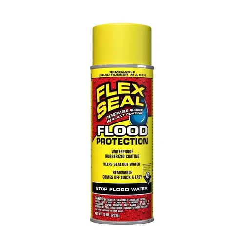 Rubber Spray Sealant Flood Protection Yellow 10 oz Yellow Rubber Spray Sealant Flood Protection Yellow 10 oz Yellow